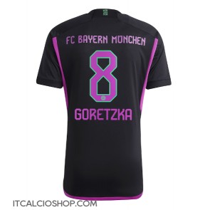 Bayern Munich Leon Goretzka #8 Seconda Maglia 2023-24 Manica Corta